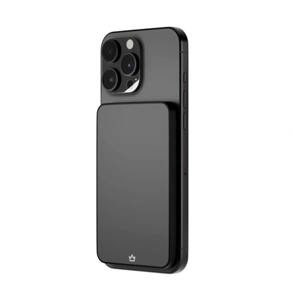 Аккумулятор внешний VLP Diamond Energy MagSafe, Qi2, 5000 mAh, USB-C, Черный Титан